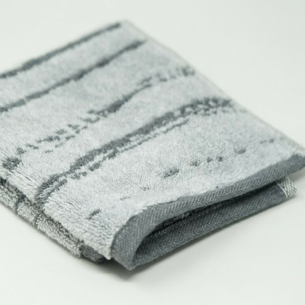 2 Marble 13" Made in Turkey Wash Cloth Face Towels